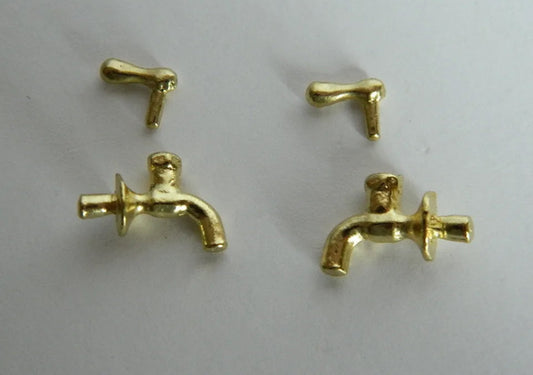 Gold Wall Taps (pair)