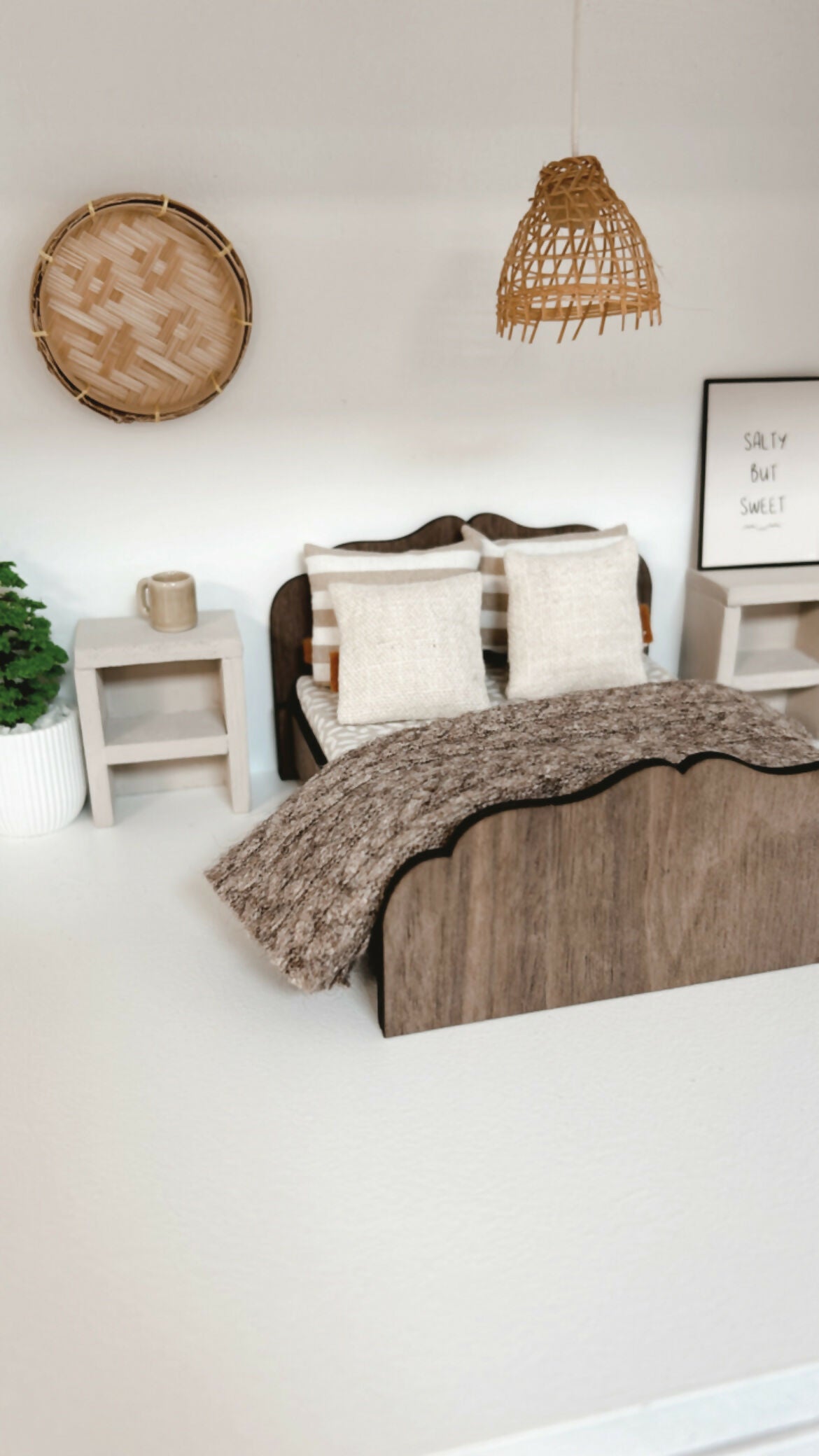 bed romee walnoot