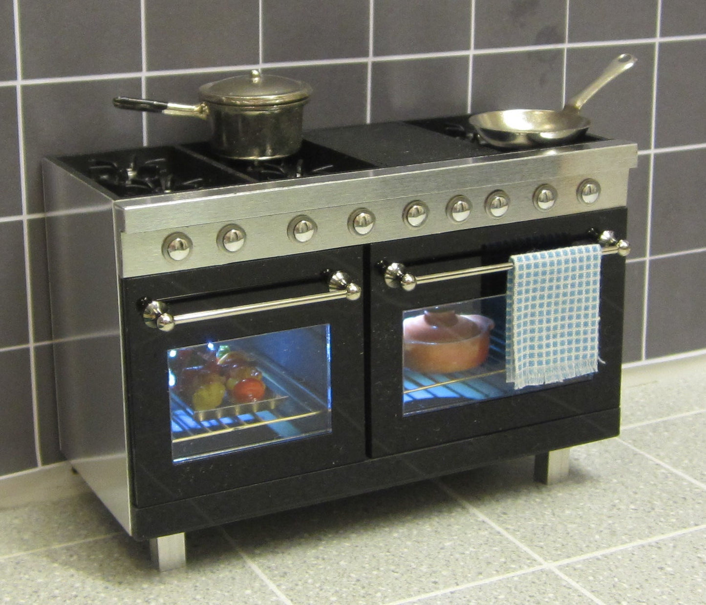 ELF Deluxe Range Stove Black - Kit