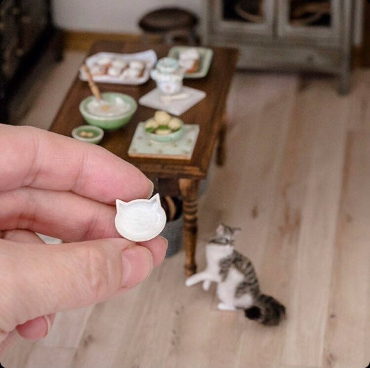 1:12 miniature cat food bowl 3d printed