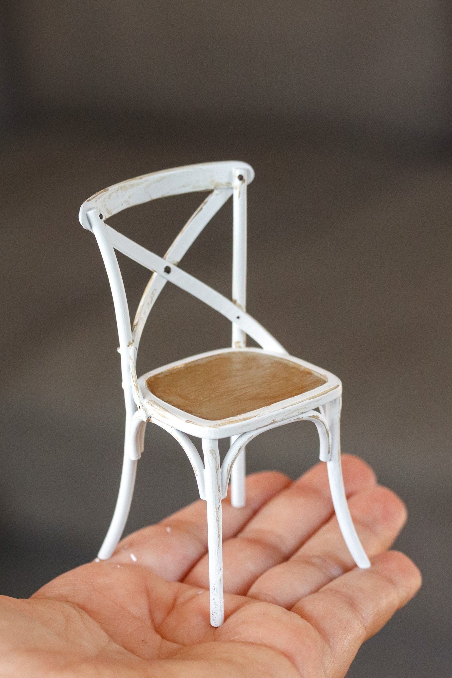 Dollhouse chair table 1:12 miniature