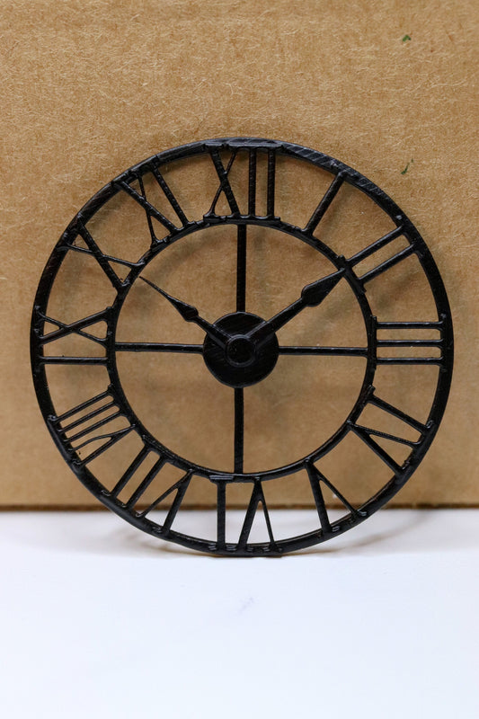 1:12 miniature dollhouse farmhouse Roman clock 3d printed