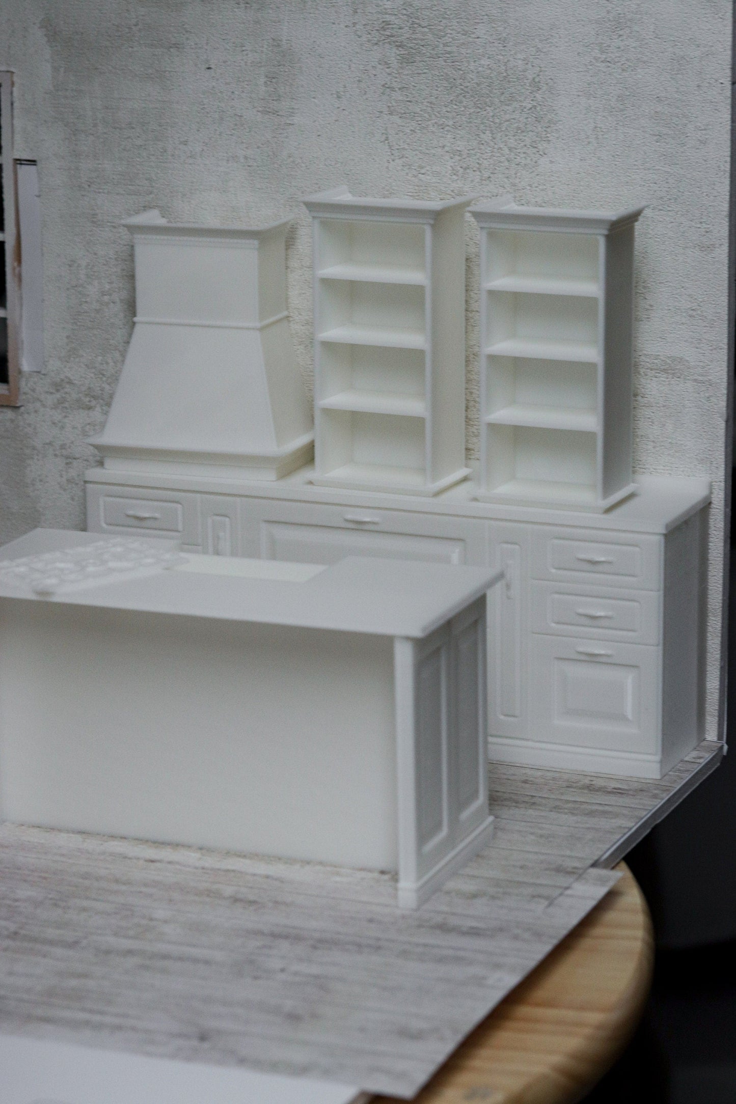 1:12 miniature dollhouse kitchen "Sonia" 3D printed