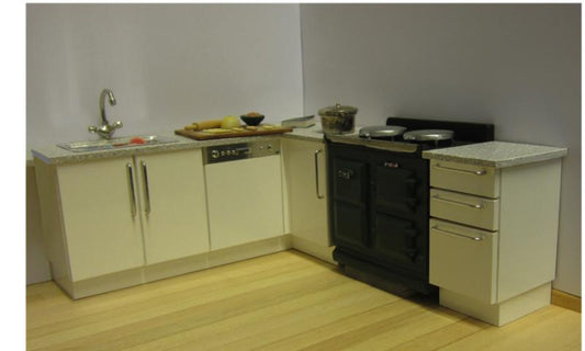 Corner Kitchen Kit with Split Fixed