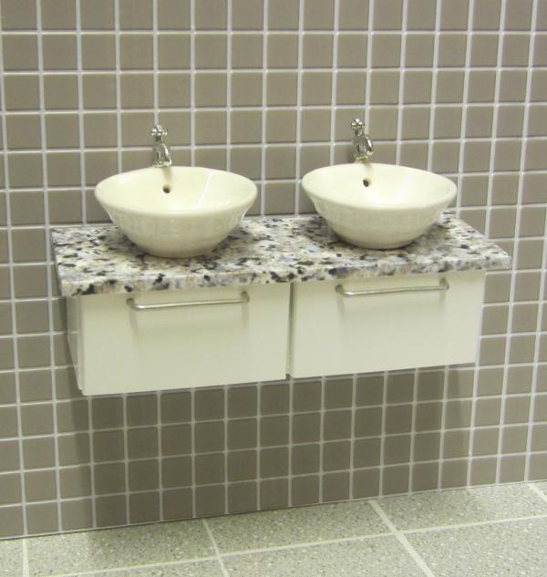 ELF Twin Wall Mounted Vanity Unit Kit