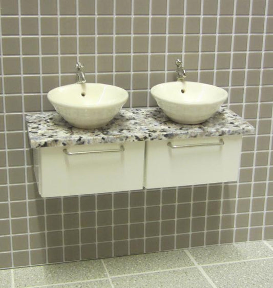 ELF Twin Wall Mounted Vanity Unit Kit